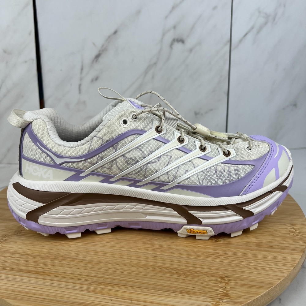 Hoka One Mafate Three2 Wordmark Womens Size 6 Iris Flower Running Shoes 1175490